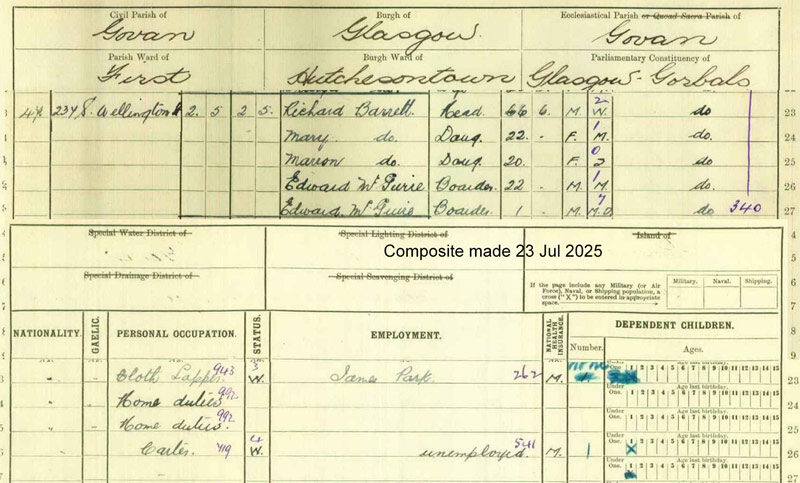 1921-06-19 CEN Richard Barrett , 237 South Wellington Road, Hutchesontown [[N597-clip]]